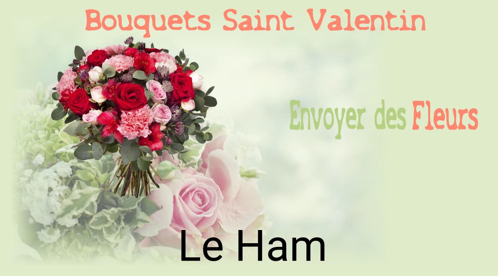 Roses de Saint-Valentin livrées à Le Ham
